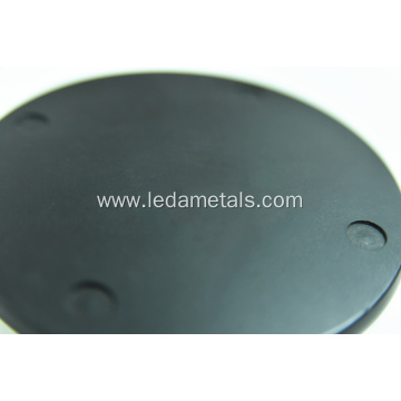 Round Black Wireless Charger Shell Die Casting Part